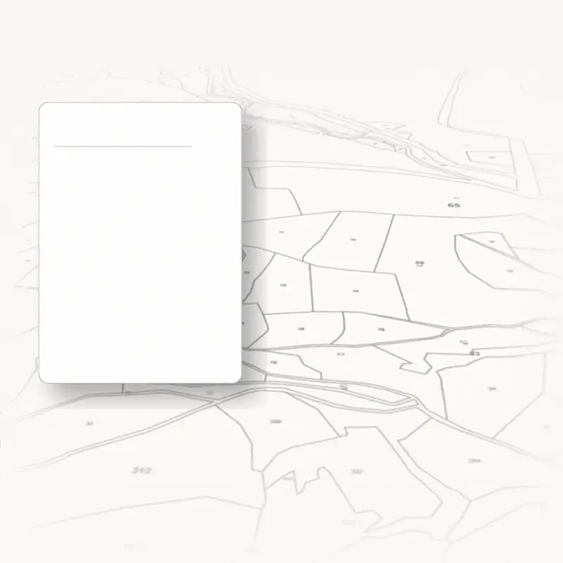 Carte interactive : sélection des couches et parcelles mises en évidence